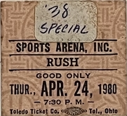 Rush  / 38 Special on Apr 24, 1980 [754-small]