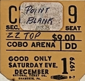 ZZ Top / Point Blank on Dec 1, 1979 [757-small]
