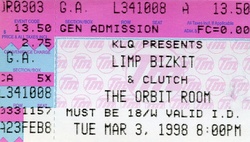 Clutch / Limp Bizkit / Sevendust on Mar 3, 1998 [758-small]