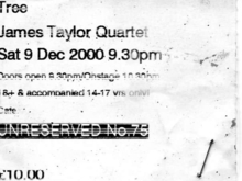 James Taylor Quartet on Dec 9, 2000 [861-small]