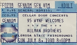 Allman Brothers Band / Blues Traveler on Jul 8, 1990 [941-small]