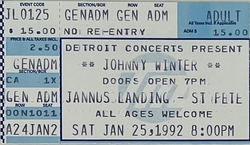 Johnny Winter on Jan 25, 1992 [107-small]