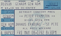 Giant / Peter Frampton on May 8, 1992 [109-small]