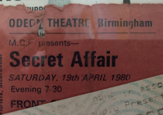 Secret Affair / The VIPs on Apr 19, 1980 [491-small]
