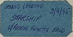 Starship featuring Mickey Thomas / Robbie Genette Band on Mar 9, 1995 [513-small]