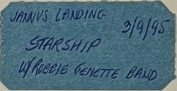 Starship featuring Mickey Thomas / Robbie Genette Band on Mar 9, 1995 [513-small]