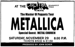 Metallica / Metal Church on Nov 29, 1986 [851-small]
