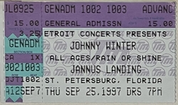 Johnny Winter on Sep 25, 1997 [132-small]