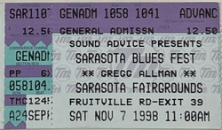 Gregg Allman / Jimmy Vaughan / Derek Trucks / Bernard Allison / Mary Cutrufello on Nov 7, 1998 [446-small]