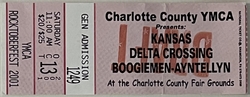Kansas / Delta Crossing Band on Oct 13, 2001 [450-small]