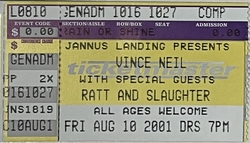 Vince Neil / Ratt / Slaughter on Aug 10, 2001 [452-small]