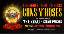 Guns N' Roses / The Chats / Cosmic Psychos on Nov 24, 2022 [591-small]
