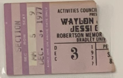 Waylon Jennings on Dec 3, 1977 [667-small]