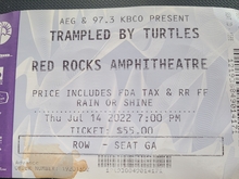 Trampled by Turtles / Ruston Kelly on Jul 14, 2022 [923-small]