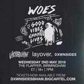 tags: Gig Poster - Woes / Victory Lane / layover / DXWNSIDES on May 2, 2018 [121-small]