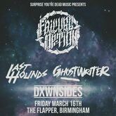 tags: Gig Poster - Failure is an Option / Last Hounds / Ghostwriter / DXWNSIDES on Mar 16, 2018 [122-small]
