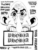 Phobia Phobia / The Accessories / The Charms (US) / Uncalled For / Dick Hippo on Mar 6, 1986 [137-small]