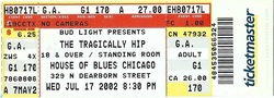 The Tragically Hip on Jul 17, 2002 [216-small]