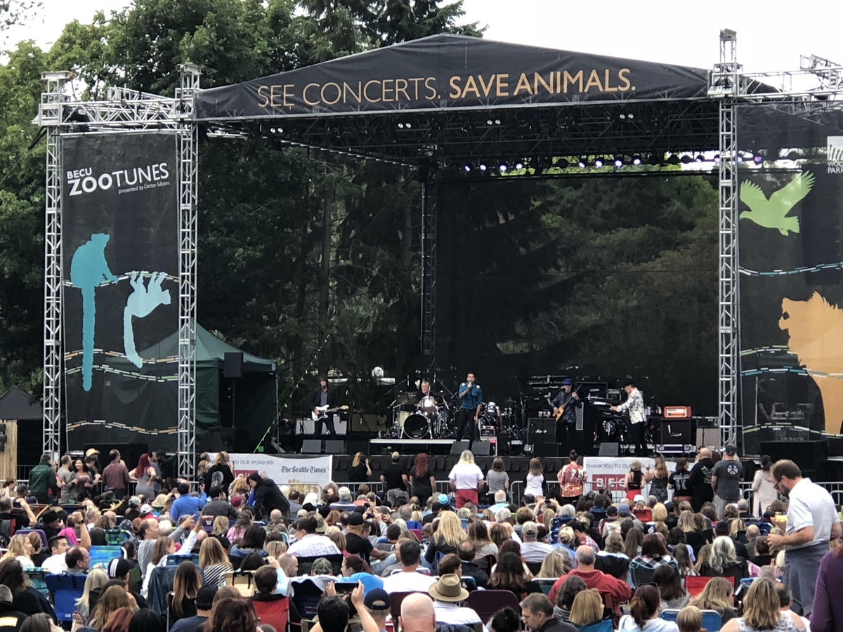 Concert History of Woodland Park Zoo Amphitheater Seattle, Washington