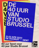 tags: Gig Poster - De 40 uur van Studio Brussel - gratis concerten on Apr 21, 2023 [422-small]