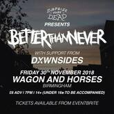 tags: Ticket - DXWNSIDES / better than never on Nov 30, 2018 [664-small]