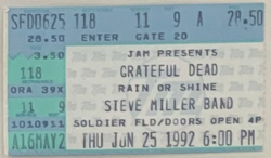 Grateful Dead / Steve Miller Band on Jun 26, 1992 [933-small]