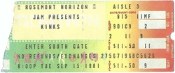 The Kinks on Sep 15, 1981 [076-small]