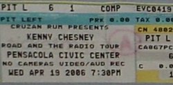 Dierks Bentley / Kenny Chesney / Sugarland / Carrie Underwood on Apr 19, 2006 [342-small]