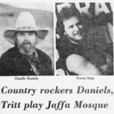 Charlie Daniels Band / Travis Tritt on Nov 3, 1990 [383-small]