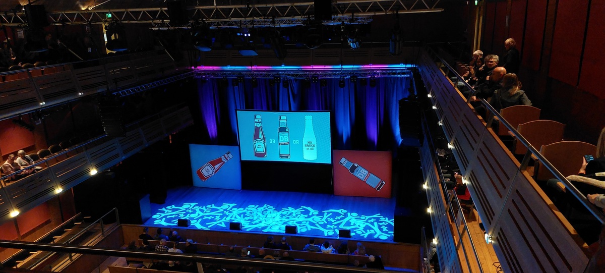 Apr 26, 2023 Danny Baker at Apex Bury St Edmunds, England, United