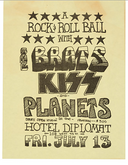 KISS / The Brats / Planets on Jul 13, 1973 [587-small]