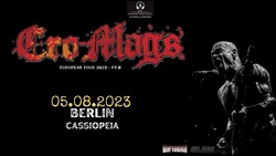 tags: Cro-Mags, Berlin, Berlin, Germany, Gig Poster, Cassiopeia - [671-small]