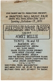 Allman Brothers Band / Wet Willie on Oct 17, 1971 [707-small]