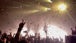 Black Veil Brides photos taken and edited by me - 5/5, Black Veil Brides / Lilith Czar / Cemetery Sun on Feb 25, 2023 [964-small]