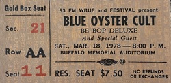 Blue Öyster Cult / Be Bop Deluxe on Mar 18, 1978 [282-small]