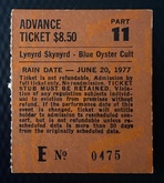 Blue Öyster Cult / Lynyrd Skynyrd / Ted Nugent / Starz on Jun 19, 1977 [285-small]