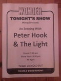 The Venue's Concert Flyer, Peter Hook & The Light / Peter Hook on Nov 7, 2019 [296-small]