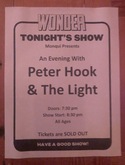 The Venue's Concert Flyer, Peter Hook & The Light / Peter Hook on Nov 7, 2019 [296-small]