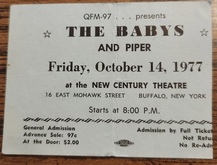 The Babys / Piper on Oct 14, 1977 [314-small]