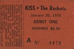 KISS / The Rockets on Jan 25, 1978 [315-small]