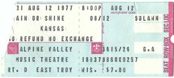 Kansas / Todd Rundgren on Aug 12, 1977 [585-small]
