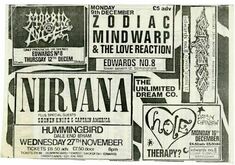 Nirvana / Shonen Knife / Captain America on Nov 27, 1991 [644-small]
