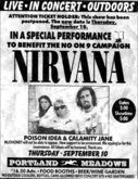 Nirvana / Calamity Jane / Helmet / Poison Idea on Sep 10, 1992 [755-small]