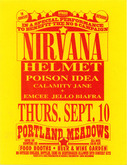 Nirvana / Calamity Jane / Helmet / Poison Idea on Sep 10, 1992 [756-small]