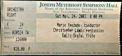 Baltimore Symphony Orchestra on May 24, 2003 [049-small]