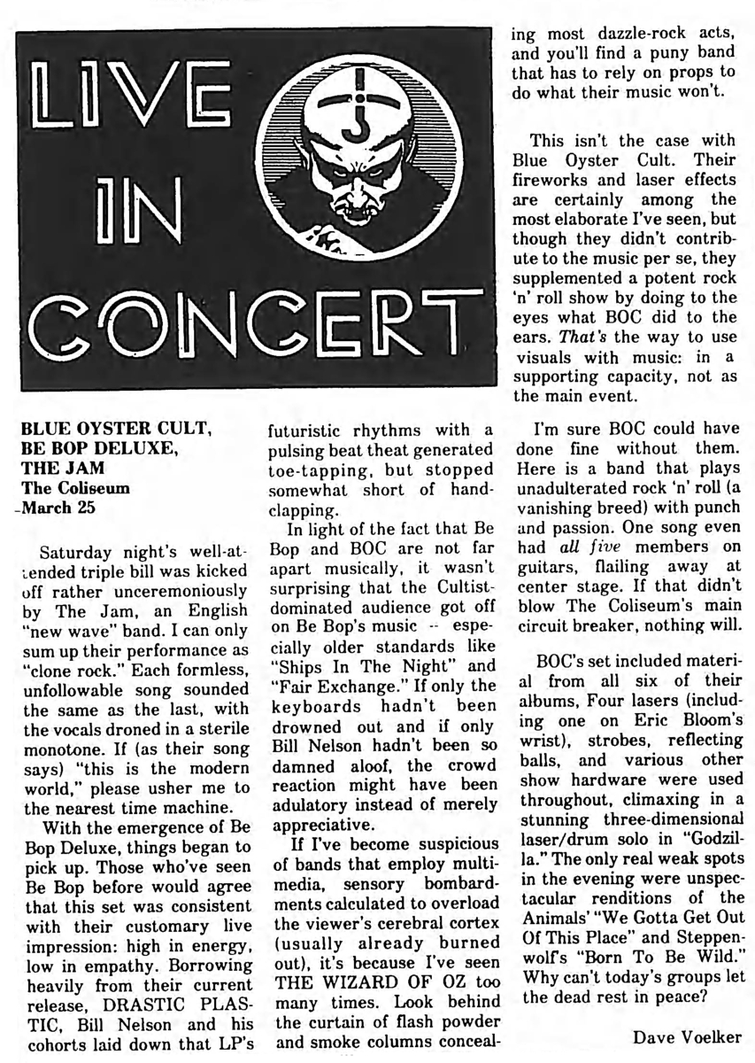 Blue Öyster Cult