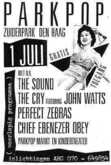 The Sound / Ian Dury / Chief Ebenezer Obey / Perfect Zebras on Jul 1, 1984 [228-small]