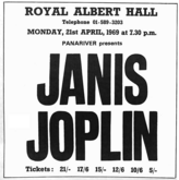 Janis Joplin and the Kozmic Blues Band / Yes on Apr 21, 1969 [236-small]