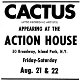Cactus / Supa on Aug 21, 1970 [527-small]