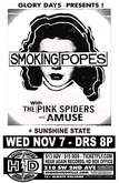 Smoking Popes / The Pink Spiders / Sunshine State / Amuse on Nov 7, 2018 [417-small]